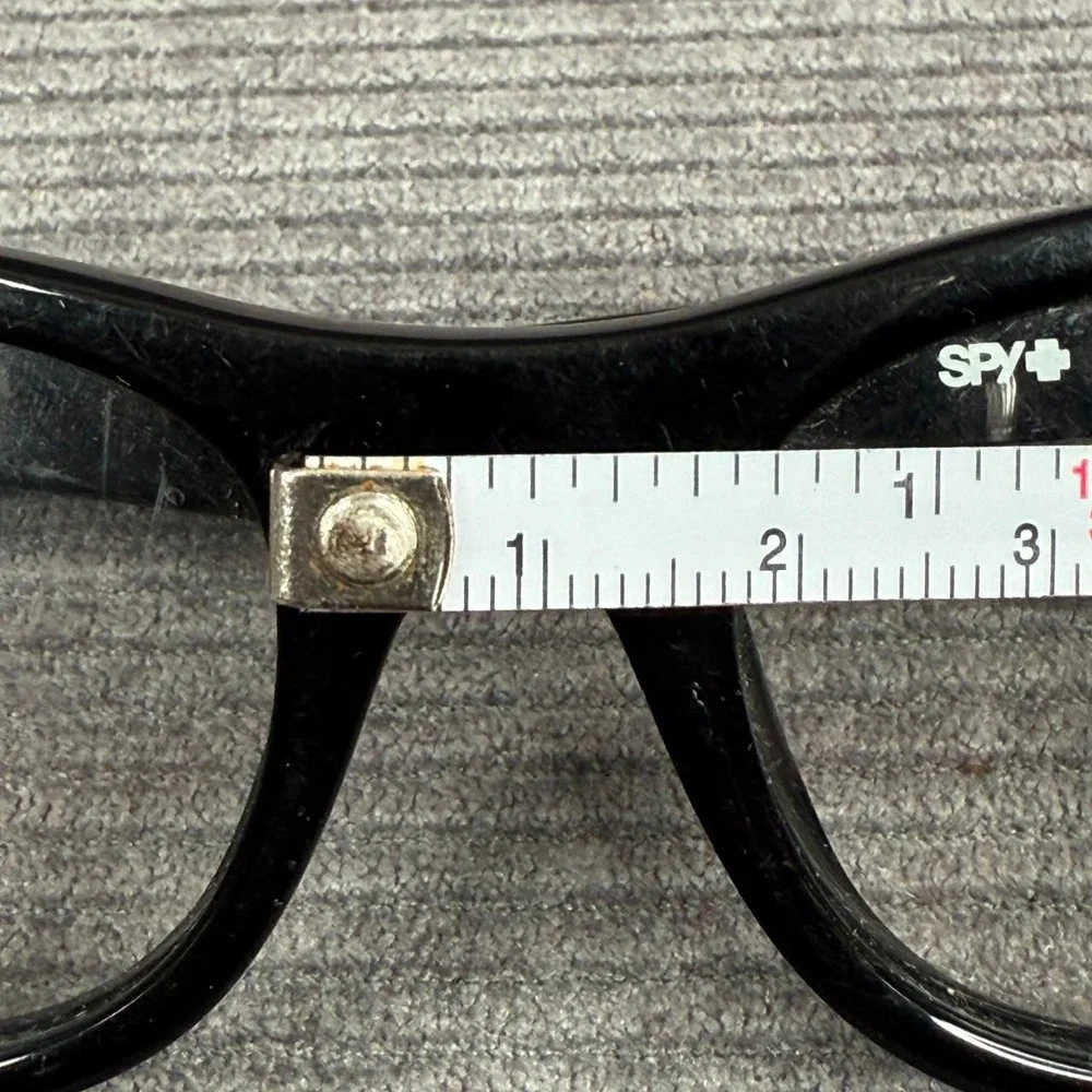 Spy Optic Molly Black Y2k Eyeglasses Frames 52-18-145 Rectangular G10
